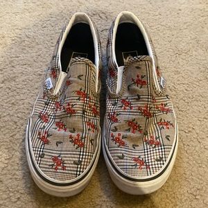 VANS Women’s Floral Slip On